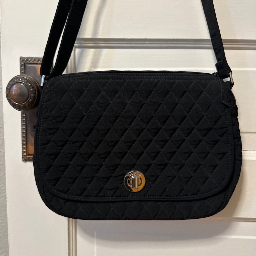 Vera Bradley Black Quilted handbag